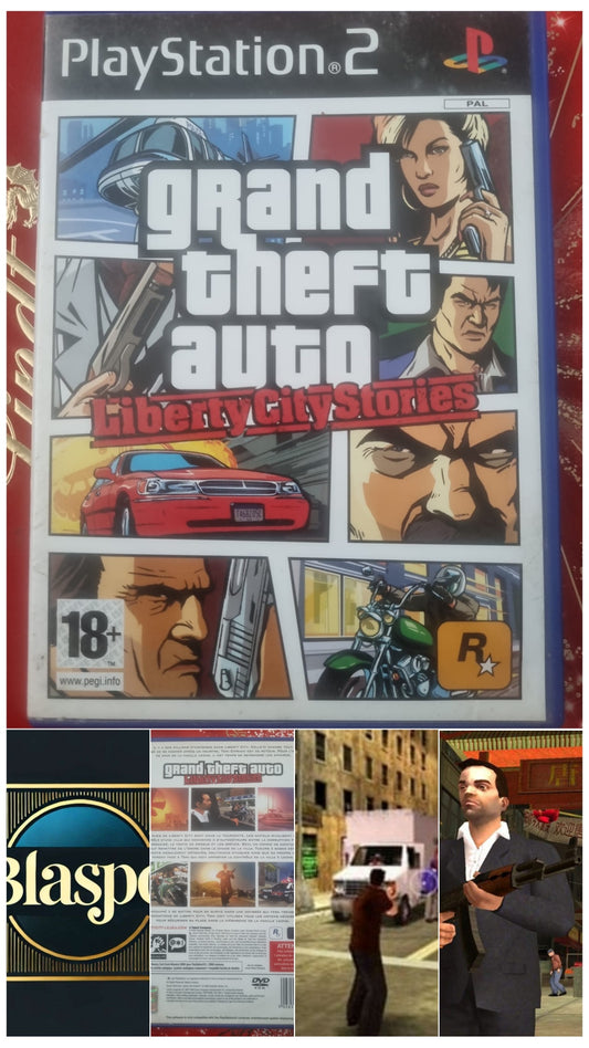 Grand Theft Auto: Liberty City Stories | Jeu Vidéo PS2 PlayStation 2 | Version PAL FR | GTA jeu ps2