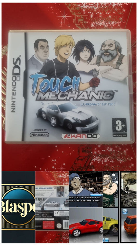 Touch Mechanic | Jeu Vidéo Nintendo DS | Version Française | Simulation Mécanique Auto Nintendo DS