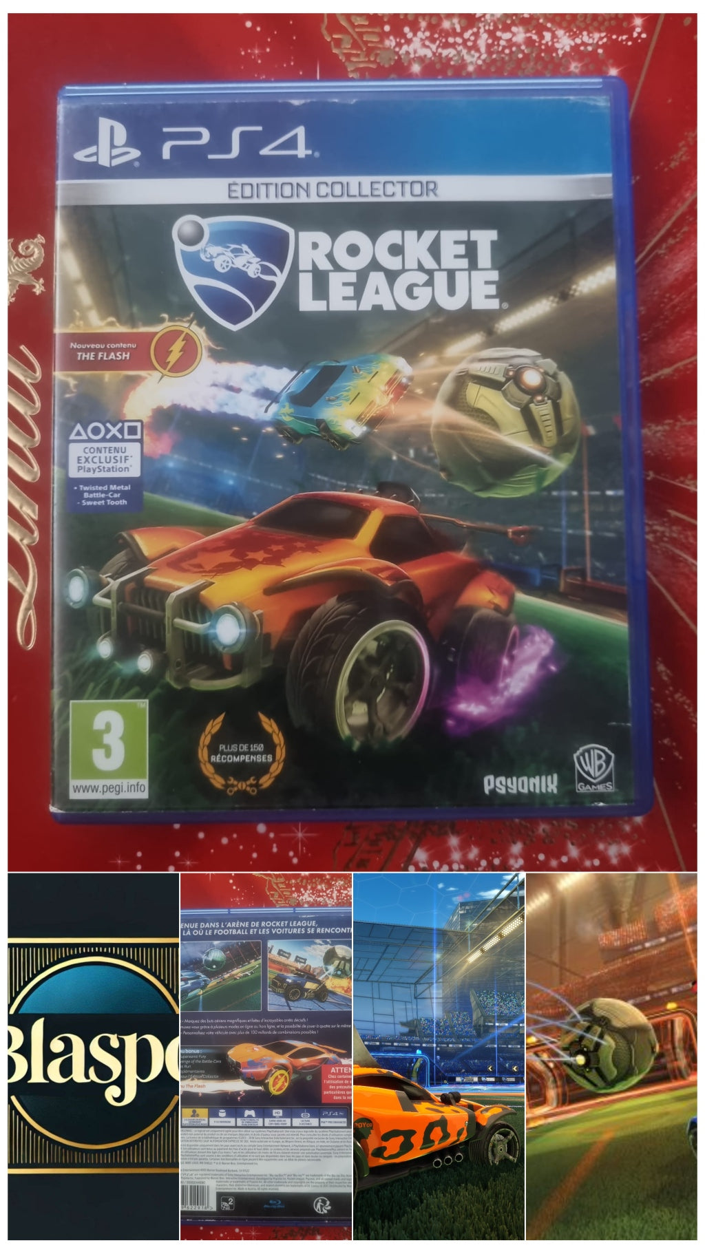 Rocket League – Édition Collector | Jeu PS4 | Football & Voitures | Version Française | Psyonix jeu ps4