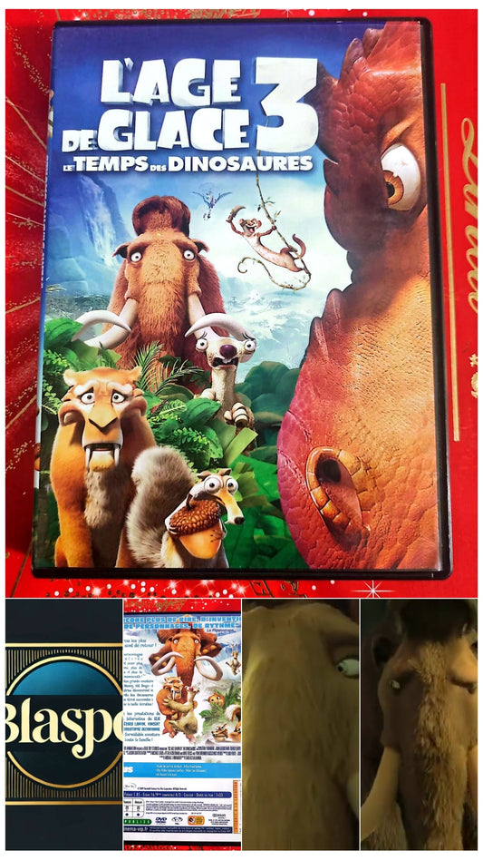 L’Âge de Glace 3 – Le Temps des Dinosaures – DVD Animation dvd