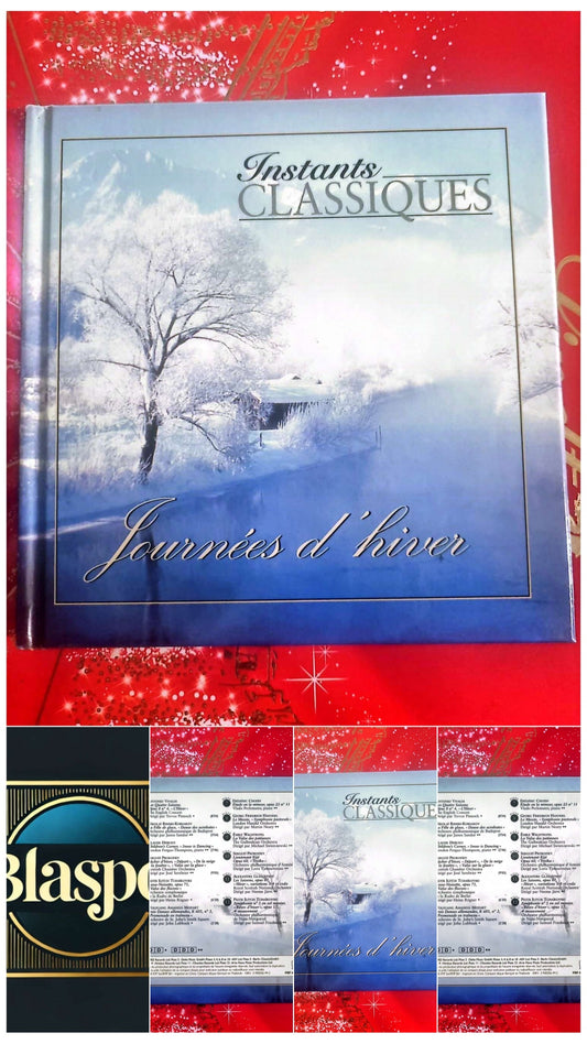 Instants Classiques – Journées d’hiver – Livre + CD Audio – Musique classique cd livre