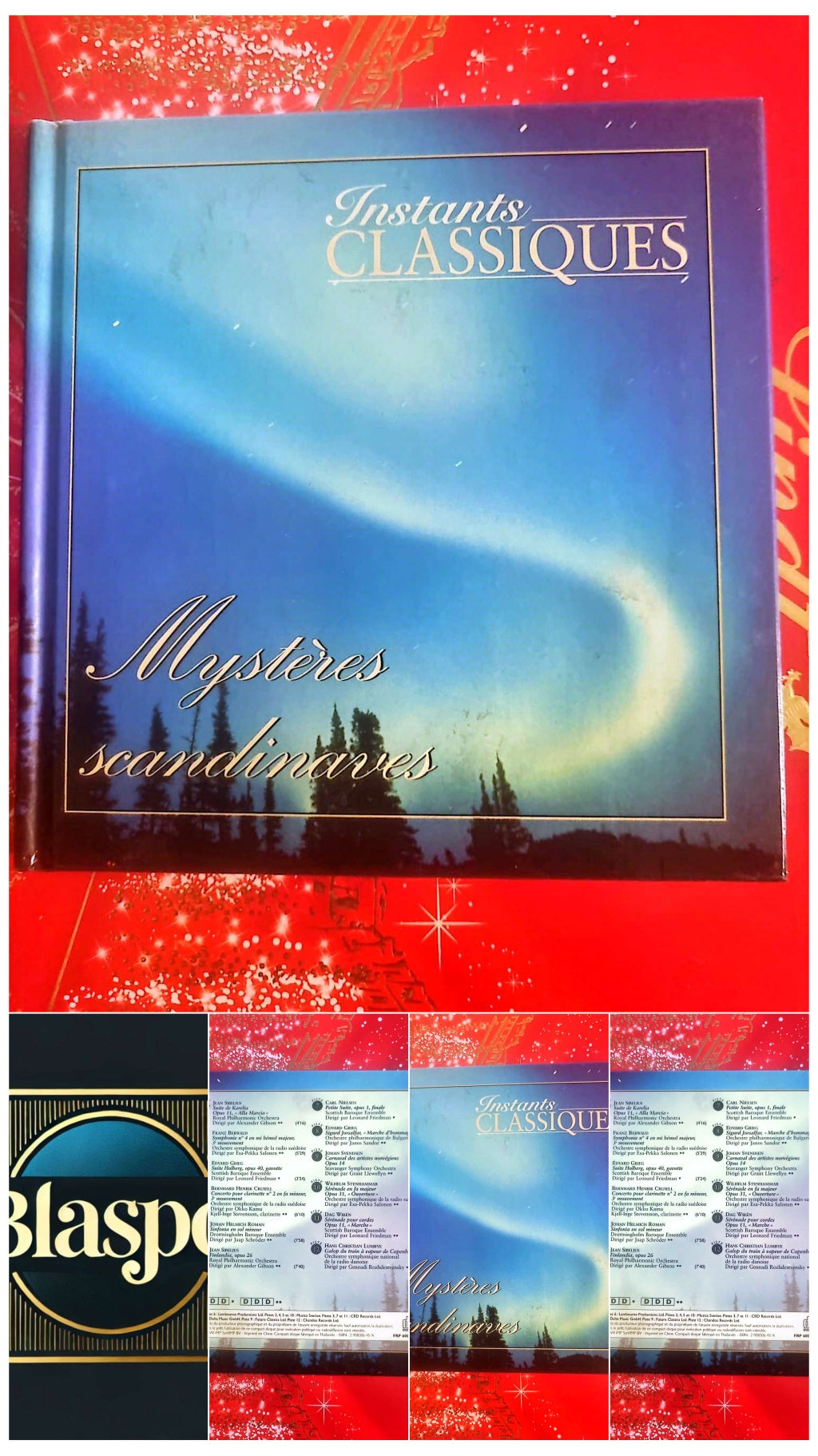 Instants Classiques – Mystères scandinaves – Livre + CD Audio – Musique classique nordique cd livre