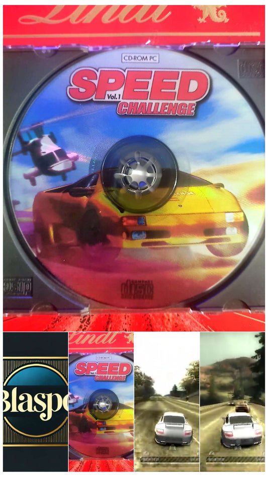 Speed Challenge Vol. 1 – Jeu PC – CD-ROM seul – Sans boîtier – Course automobile jeu pc