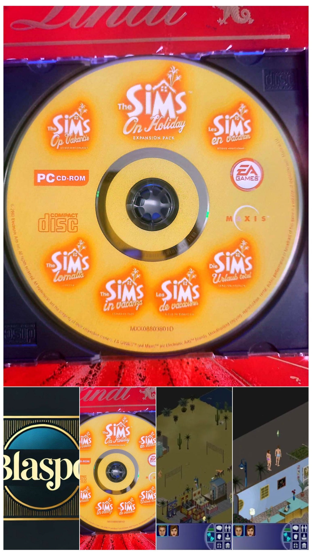 The Sims On Holiday – Extension PC – CD seul – Sans boîtier – Version européenne jeu pc