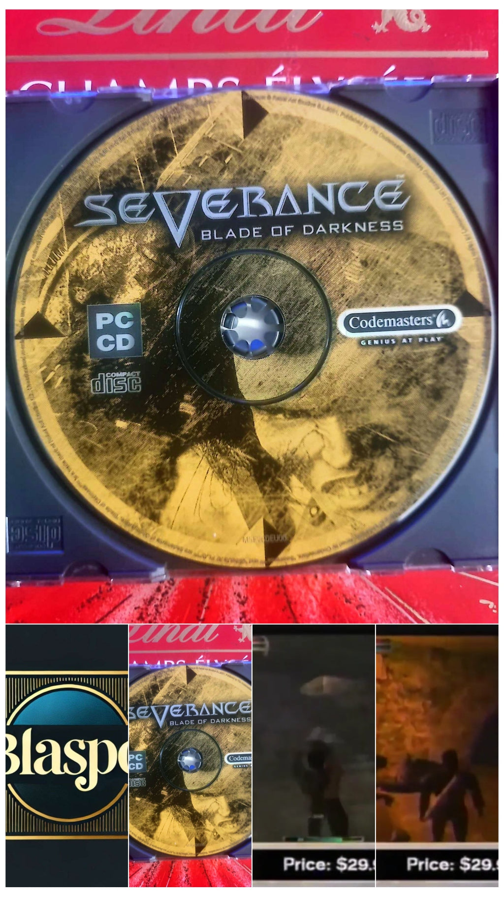 Severance Blade of Darkness – Jeu PC – CD seul – Sans boîtier – Action RPG jeu pc