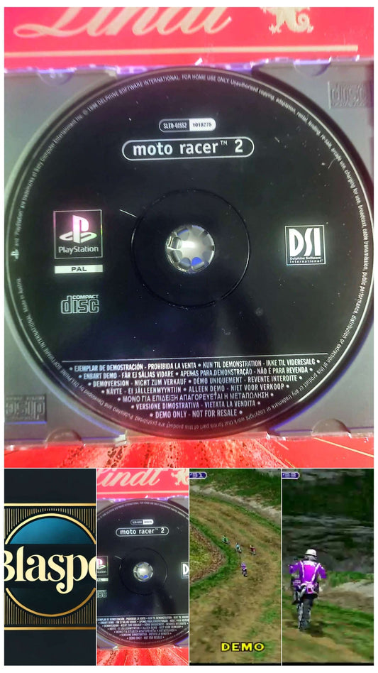 Moto Racer 2 – PS1 – CD démo seul – Sans boîtier – Version PAL jeu ps1