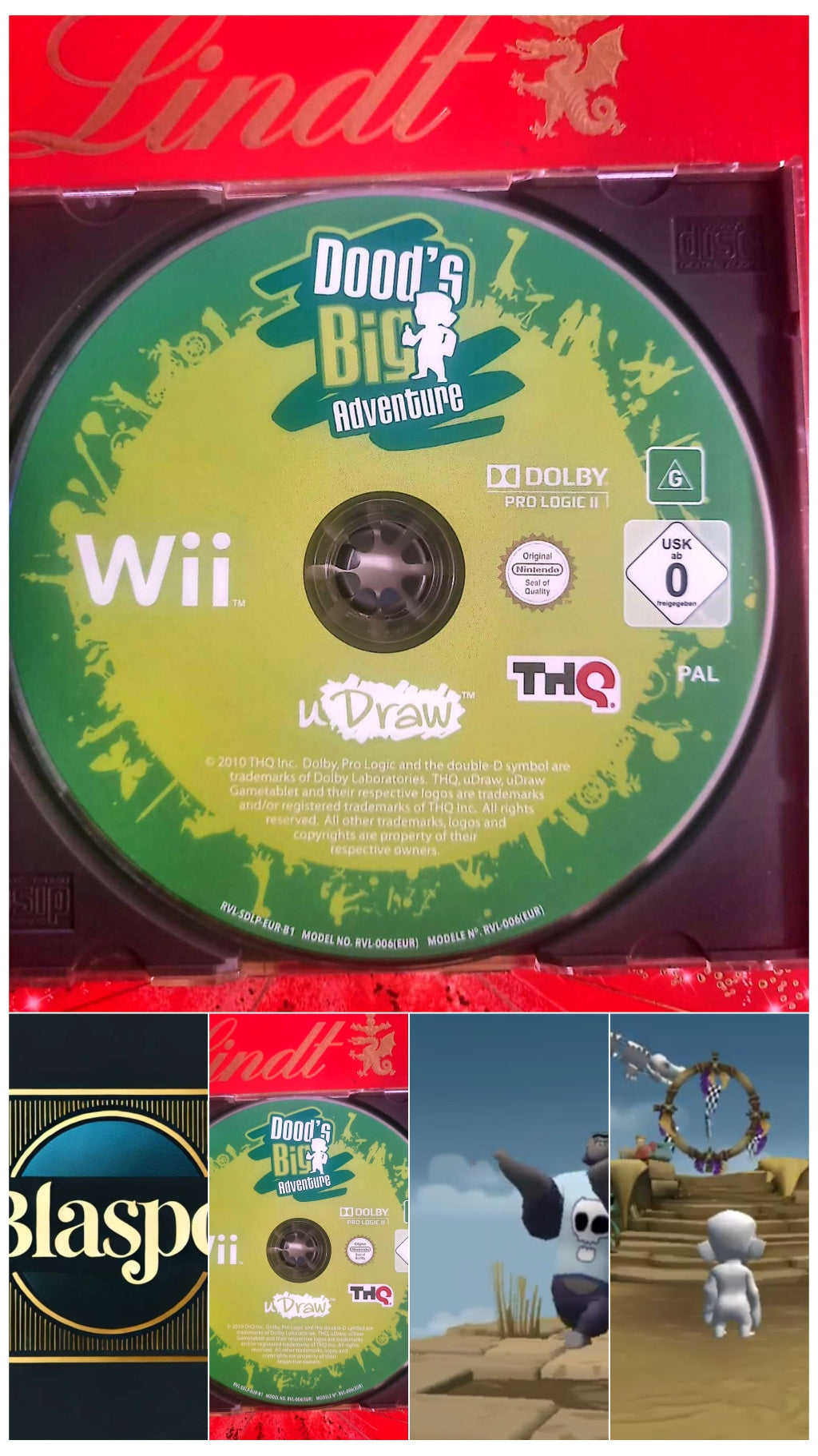 Dood’s Big Adventure – Jeu Wii – CD seul – Sans boîtier – Version PAL jeu wii