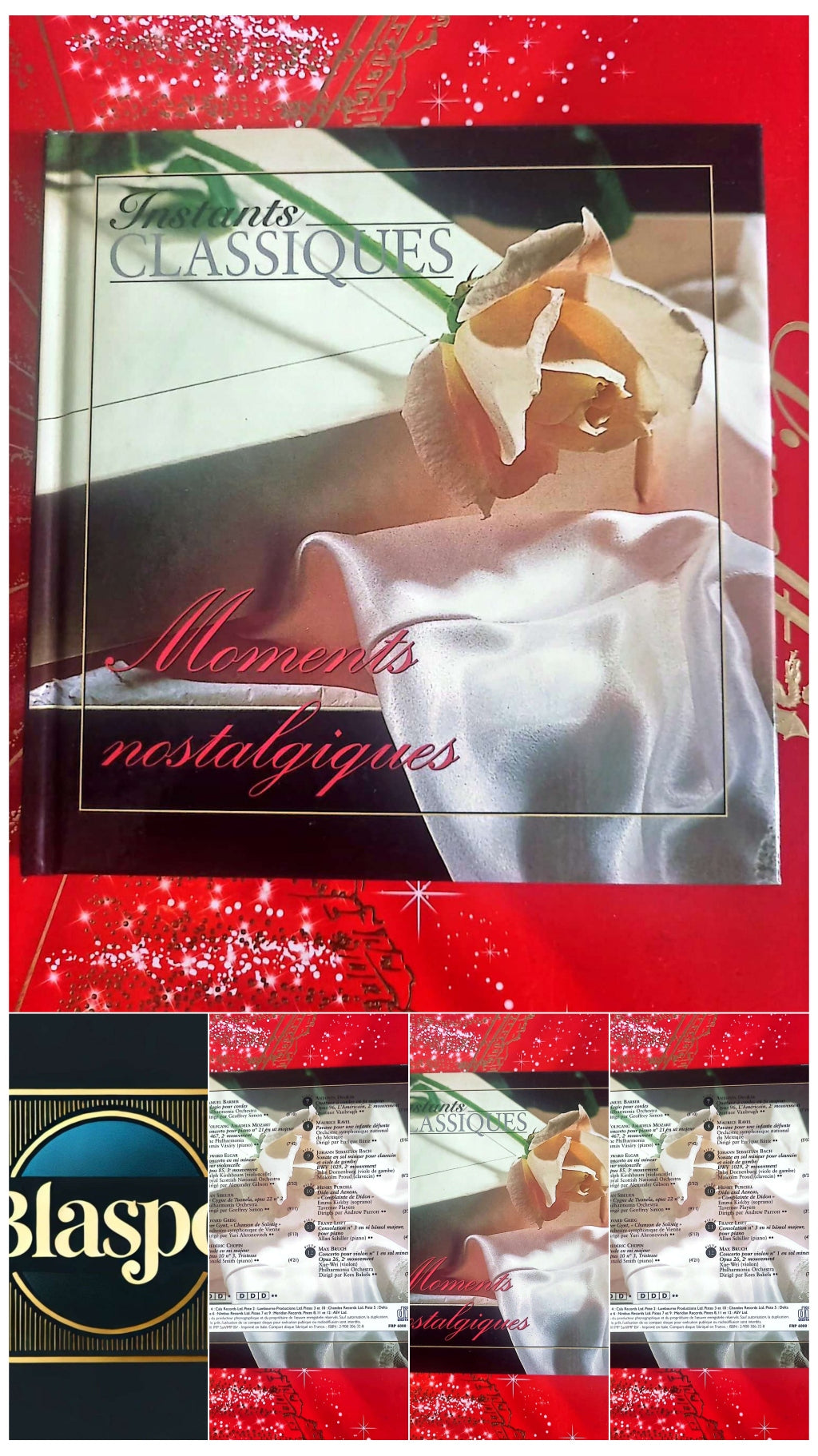 Instants Classiques – Moments nostalgiques – Musique classique – Livre + CD audio inclus cd livre