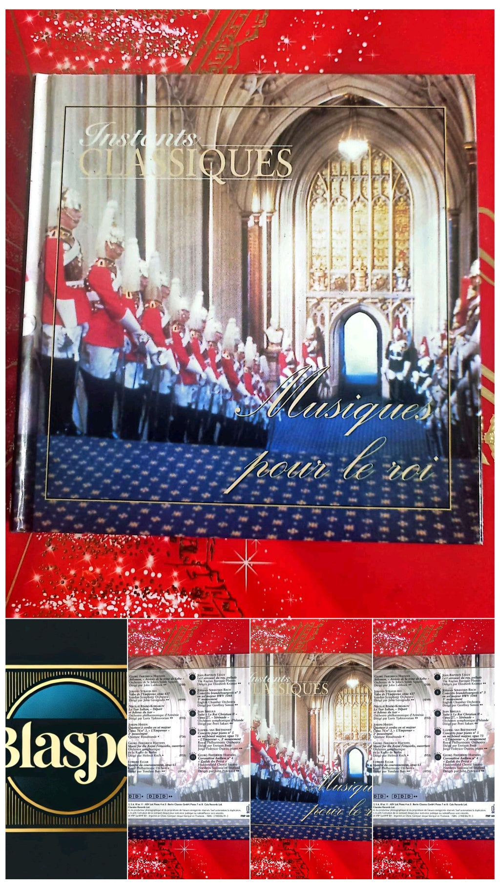Instants Classiques – Musique pour le roi – Musique classique – Livre + CD audio inclus cd livre