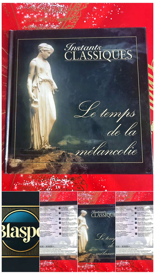 Instants Classiques – Le temps de la mélancolie – Musique classique – Livre + CD audio inclus cd livre