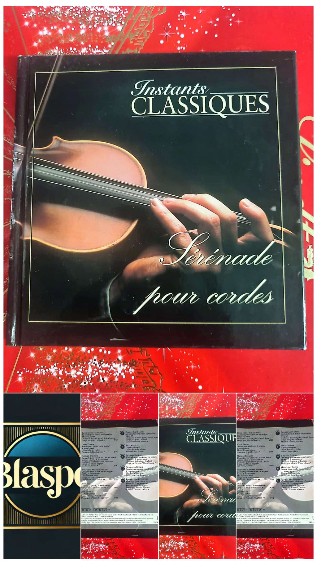 Instants Classiques – Sérénade pour cordes – Musique classique – Livre + CD audio inclus cd livre