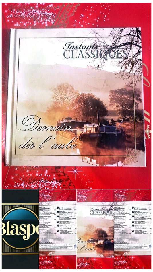 Instants Classiques – Demain, dès l’aube – Musique classique – Livre + CD audio inclus cd livre
