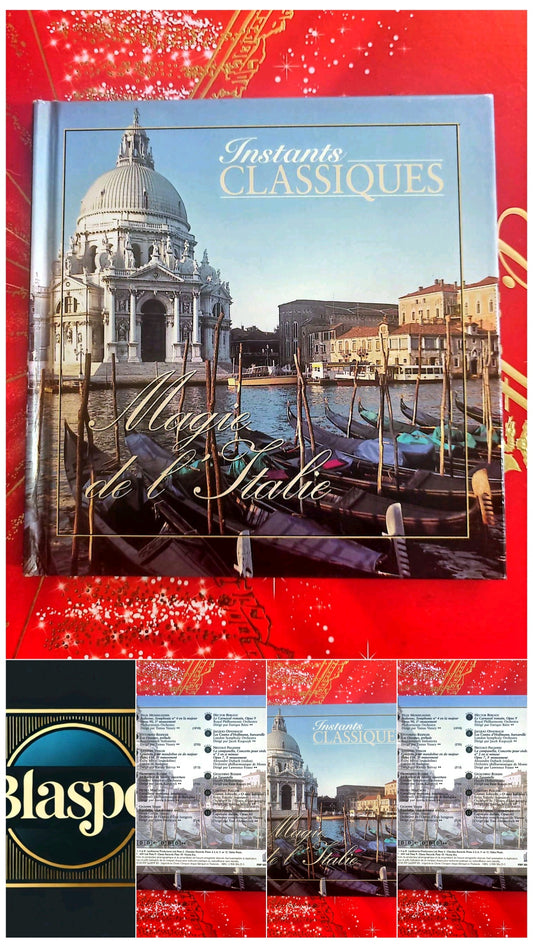 Instants Classiques – Magie de l’Italie – Musique classique – Livre + CD Audio inclus cd livre