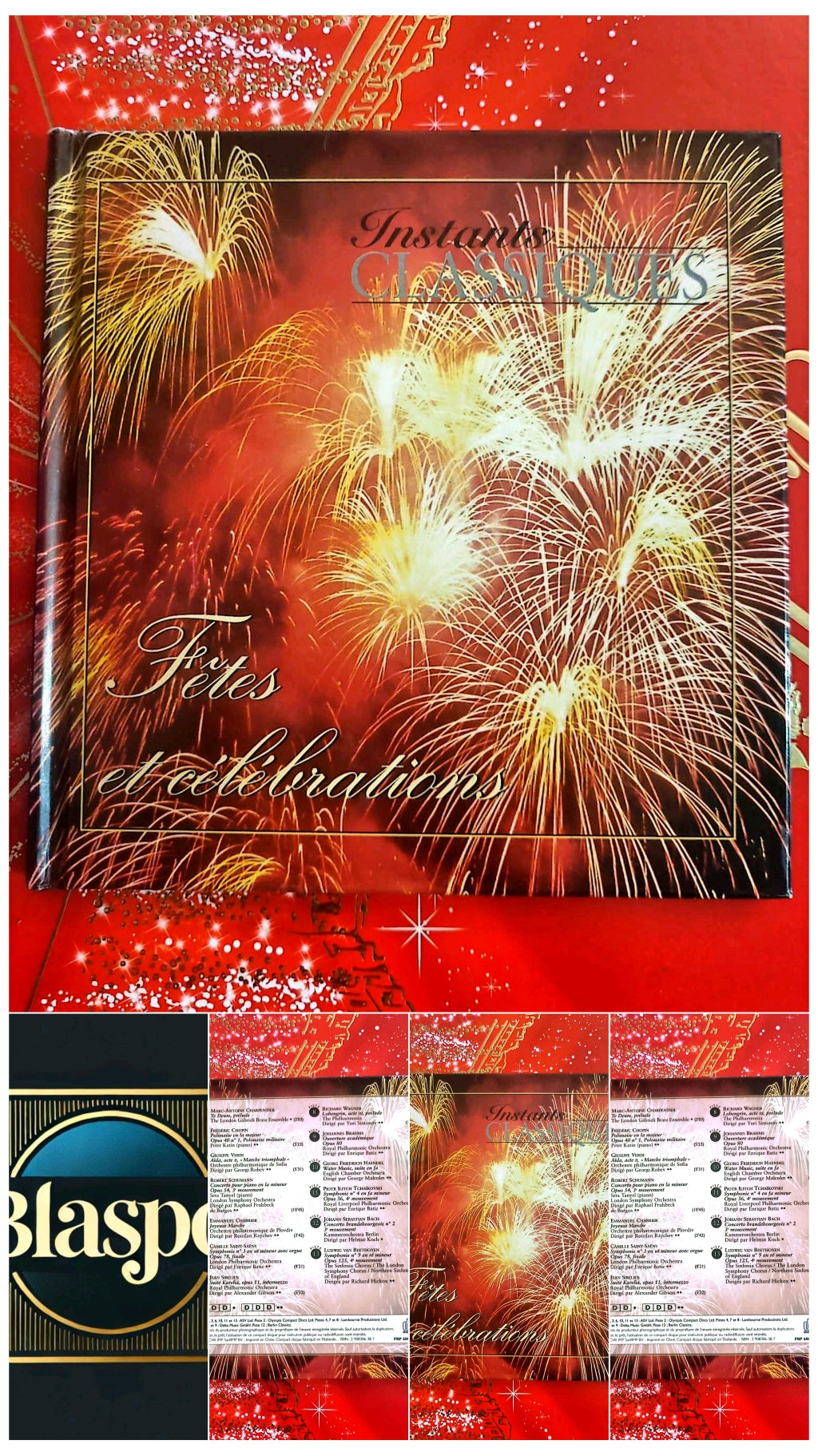 Instants Classiques – Fêtes et célébrations – Musique classique – Livre + CD Audio inclus cd livre