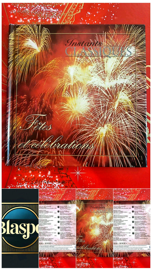 Instants Classiques – Fêtes et célébrations – Musique classique – Livre + CD Audio inclus cd livre