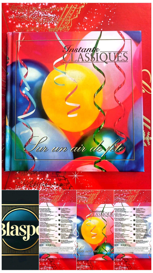 Instants Classiques – Sur un air de fête – Musique classique – Livre + CD Audio inclus cd livre