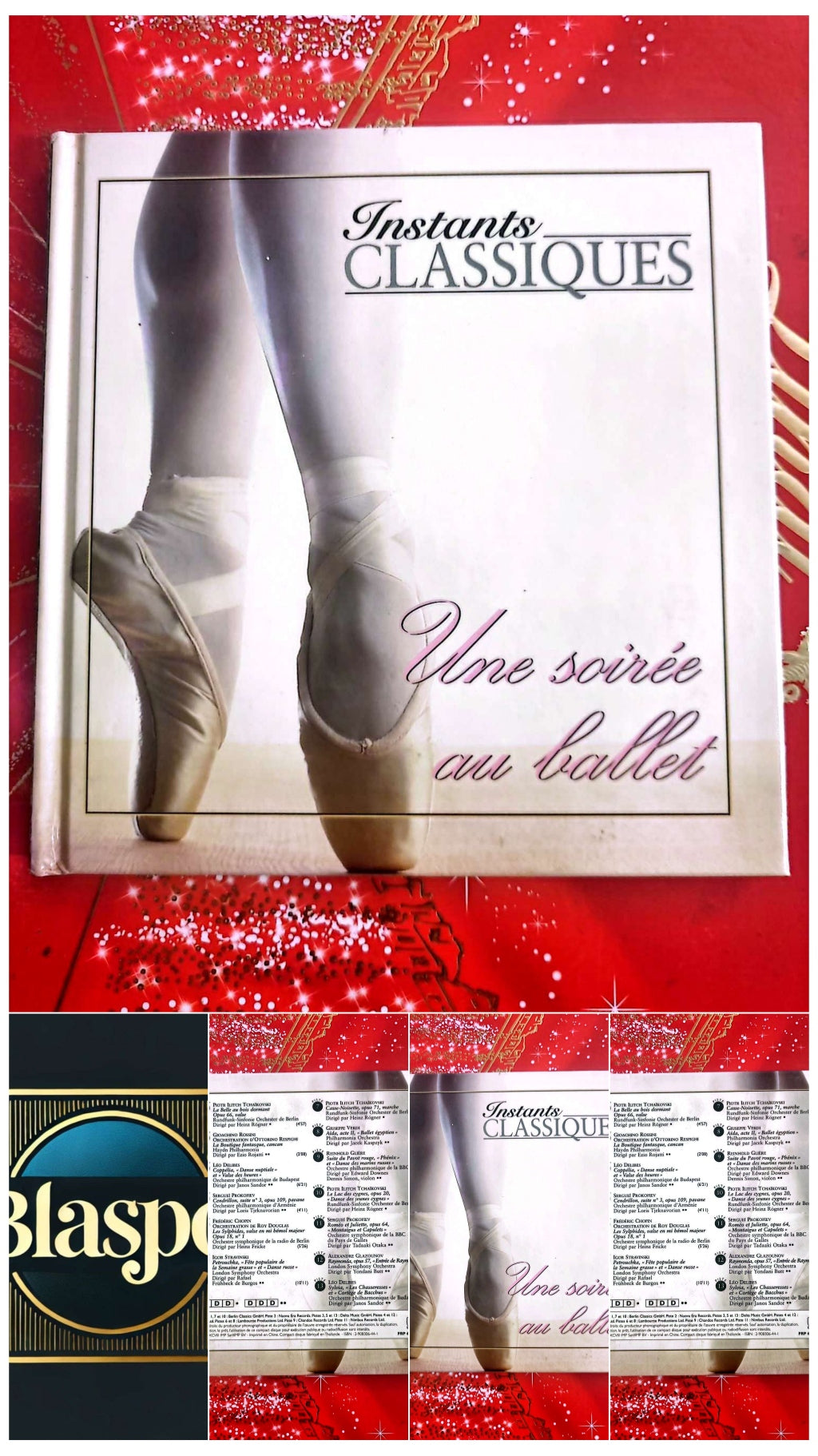 Instants Classiques – Une soirée au ballet – Musique Classique – Livre + CD Audio inclus – Compilation Ballet cd livre