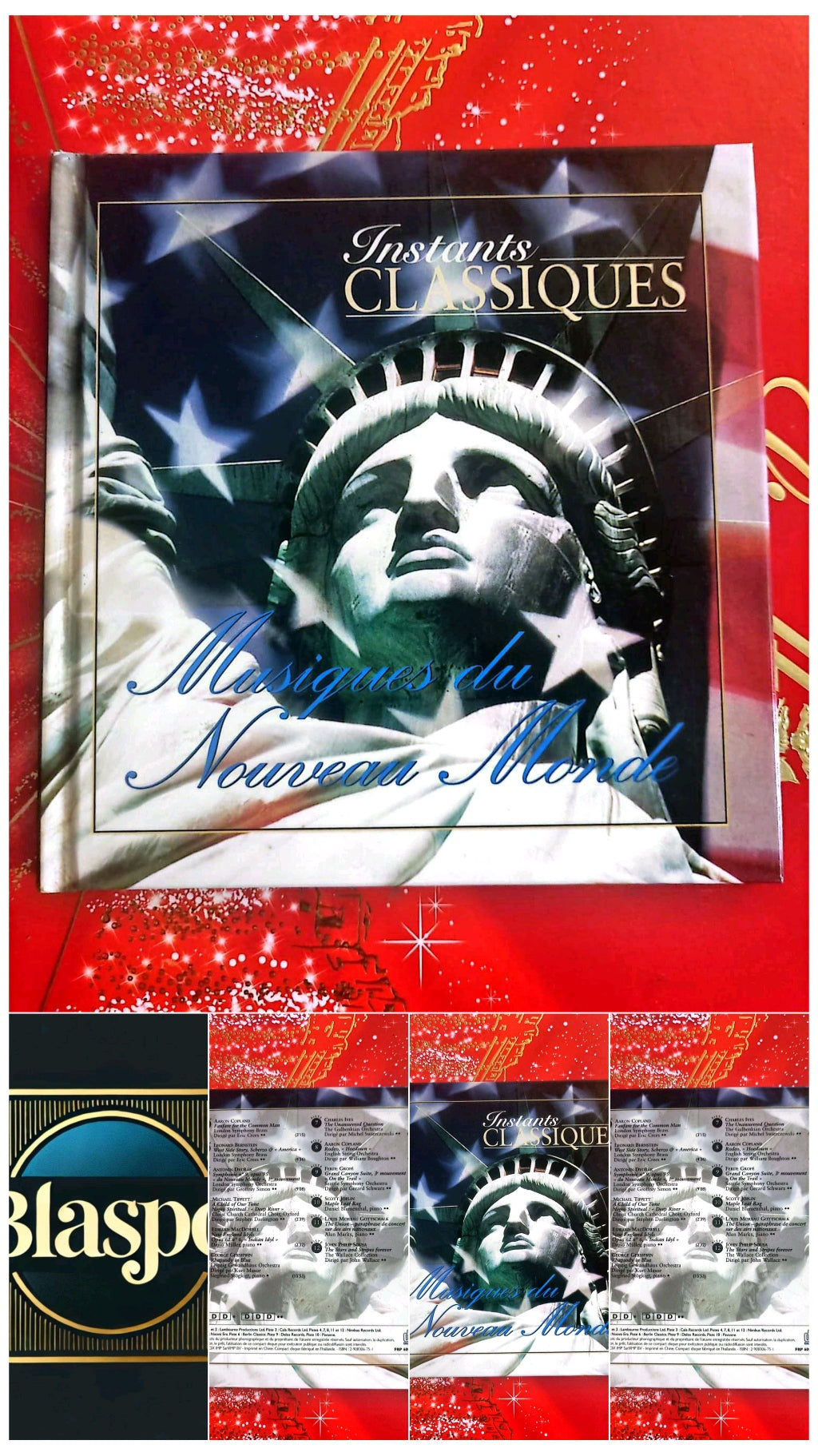 Instants Classiques – Musiques du Nouveau Monde – Musique Classique – Livre + CD Audio inclus – Compilation cd livre