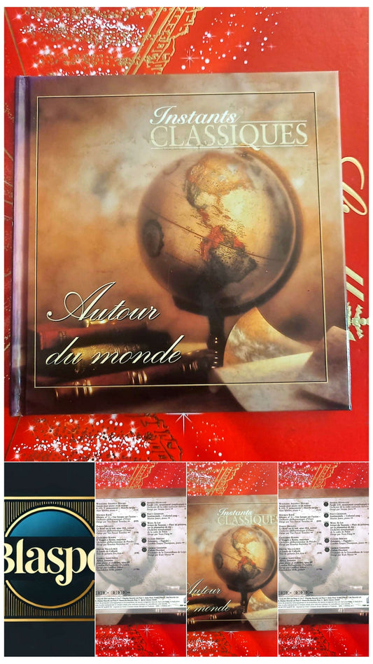 Instants Classiques – Autour du monde – Musique Classique – Livre + CD Audio inclus – Compilation internationale cd livre