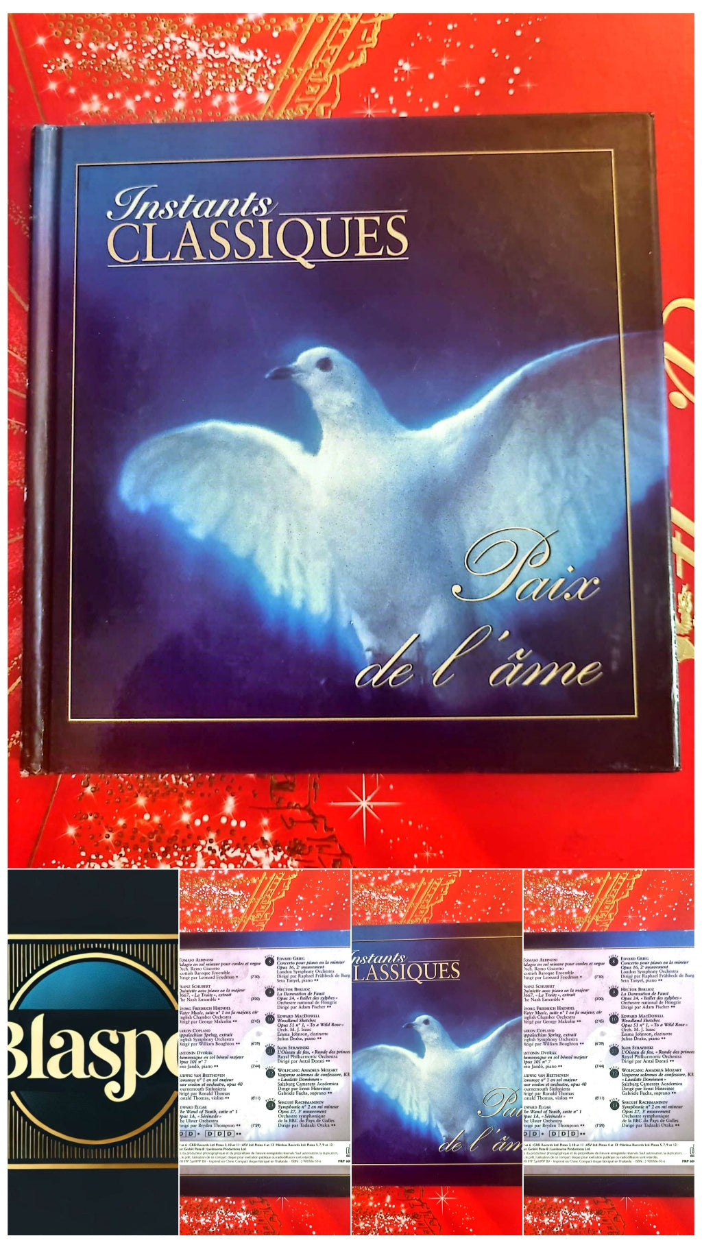 Instants Classiques – Paix de l’âme – Musique Classique – Livre + CD Audio inclus – Musiques apaisantes cd livre