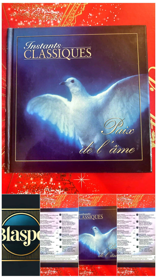 Instants Classiques – Paix de l’âme – Musique Classique – Livre + CD Audio inclus – Musiques apaisantes cd livre