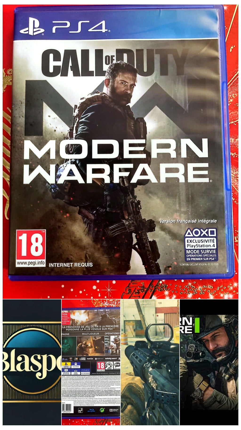 Call of Duty Modern Warfare – PS4 – Jeu vidéo – Version française jeu ps4