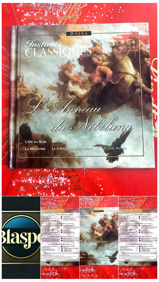 Instants Classiques – L’Anneau du Nibelung – Opéra – Livre + CD Audio inclus – Richard Wagner cd livre