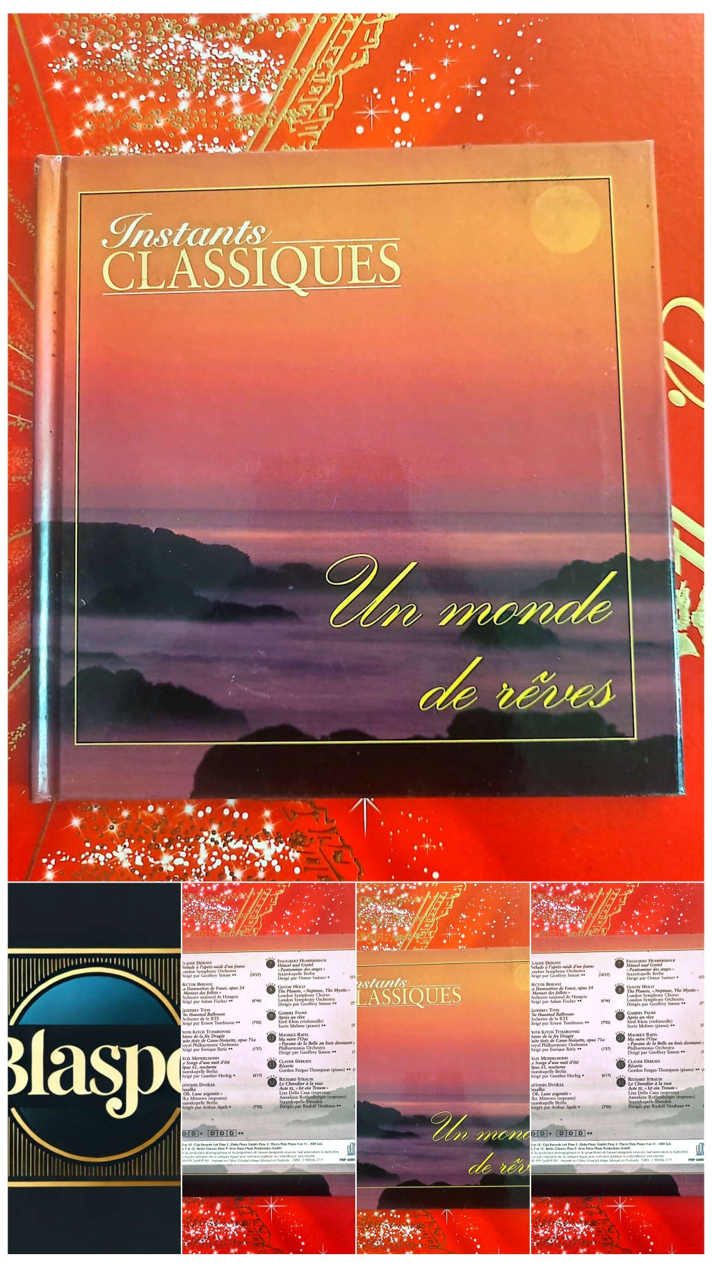 Instants Classiques – Un monde de rêves – Musique classique – Livre + CD Audio inclus – Compilation cd livre