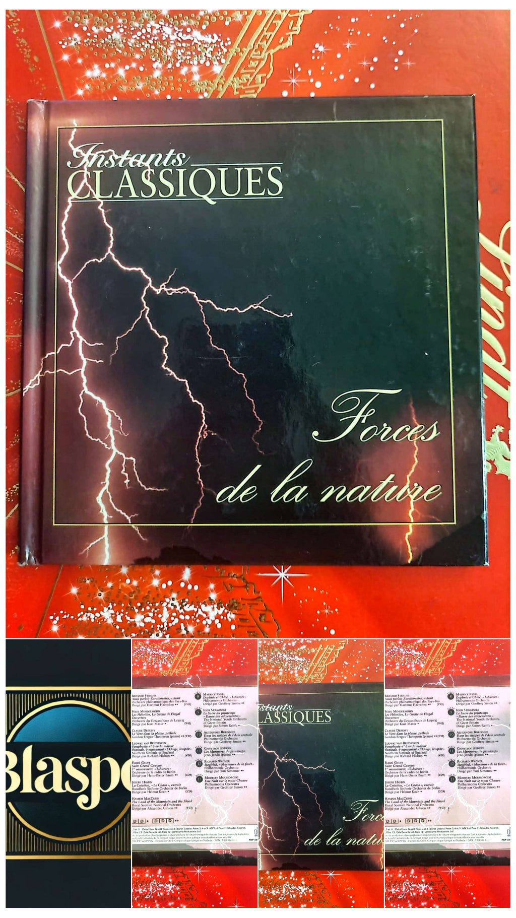Instants Classiques – Forces de la nature – Livre + CD Audio inclus – Musique classique symphonique cd livre