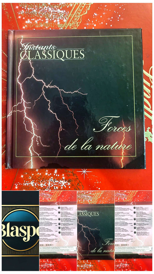 Instants Classiques – Forces de la nature – Livre + CD Audio inclus – Musique classique symphonique cd livre