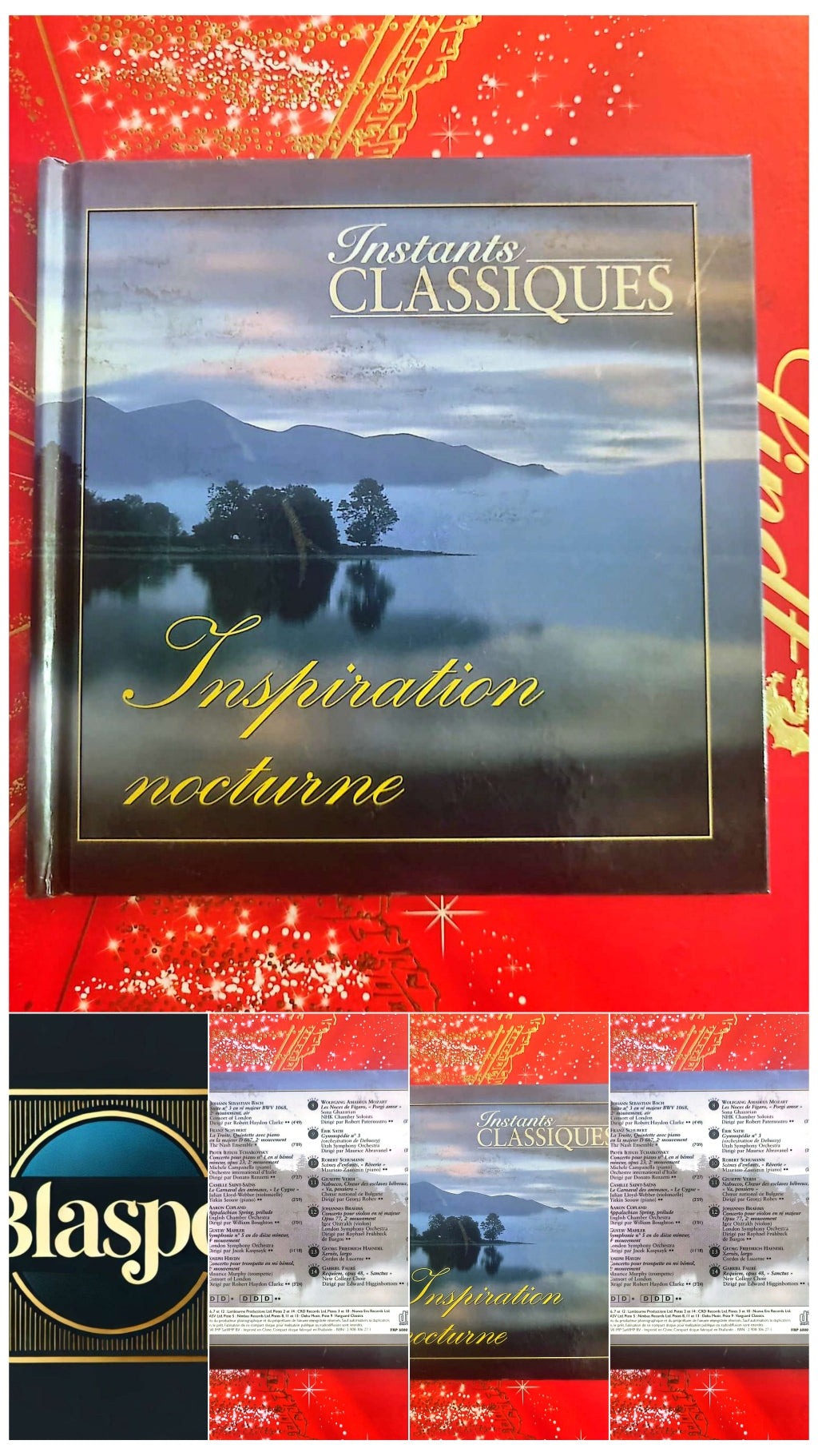 Instants Classiques – Inspiration nocturne – Livre + CD Audio inclus – Musique classique nocturne cd livre