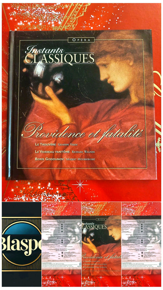 Instants Classiques – Opéra – Providence et fatalité – Livre + CD Audio inclus – Opéra dramatique cd livre
