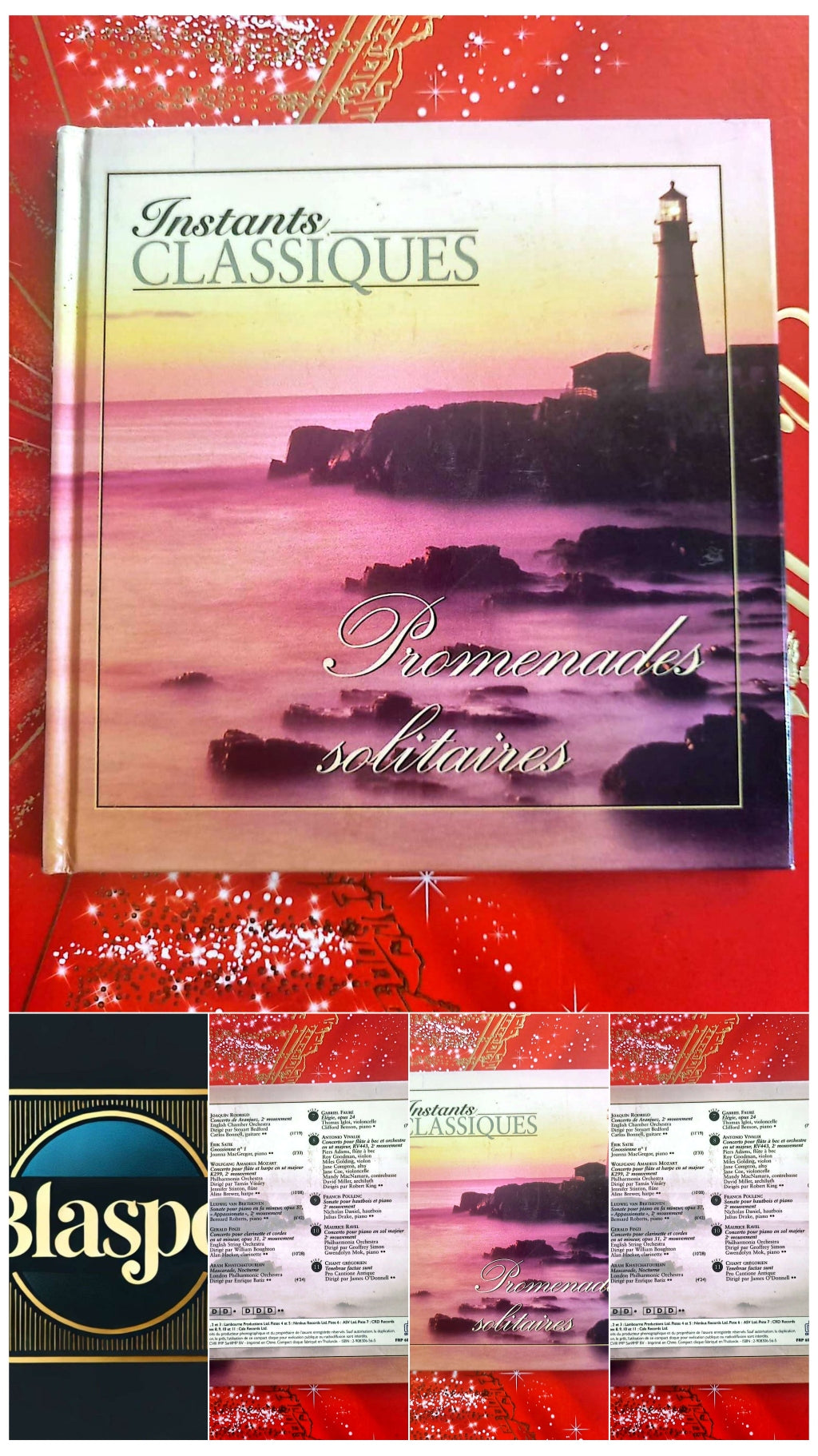 Instants Classiques – Promenades solitaires – Livre + CD Audio inclus – Musique classique cd livre