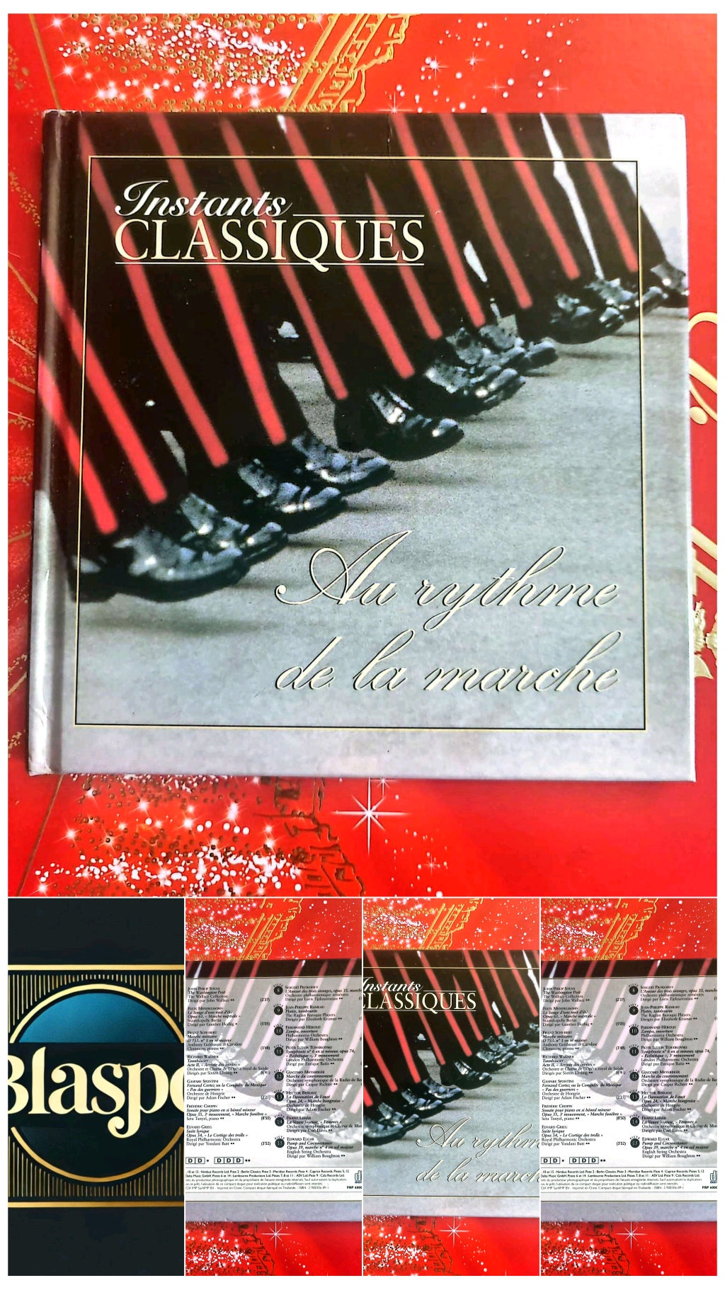 Instants Classiques – Au rythme de la marche – Livre + CD Audio inclus – Musique classique cd livre