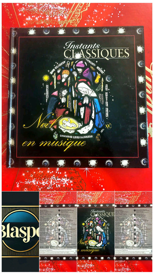 Instants Classiques – Noël en musique – Livre + CD Audio inclus – Musique classique de Noël cd livre