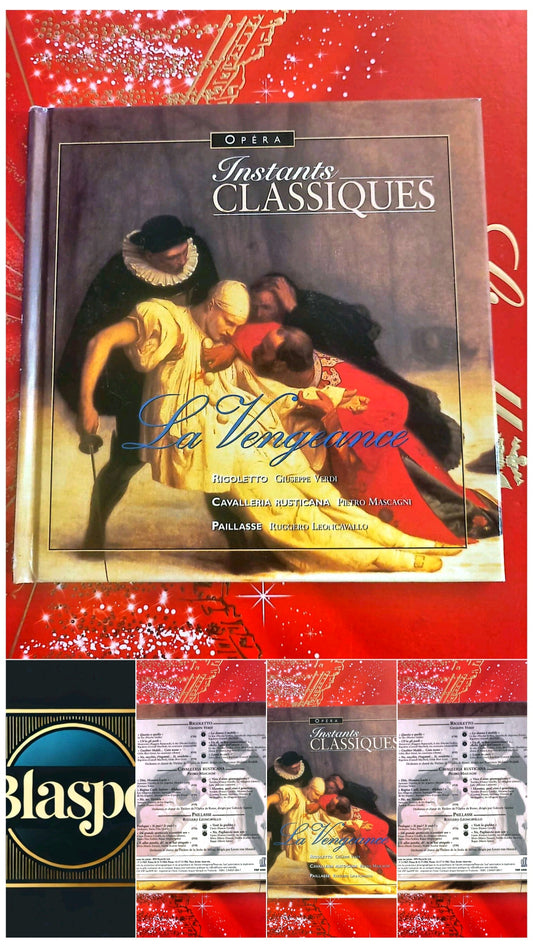 Instants Classiques – Opéra – La Vengeance – Livre + CD Audio inclus – Opéras classiques cd livre
