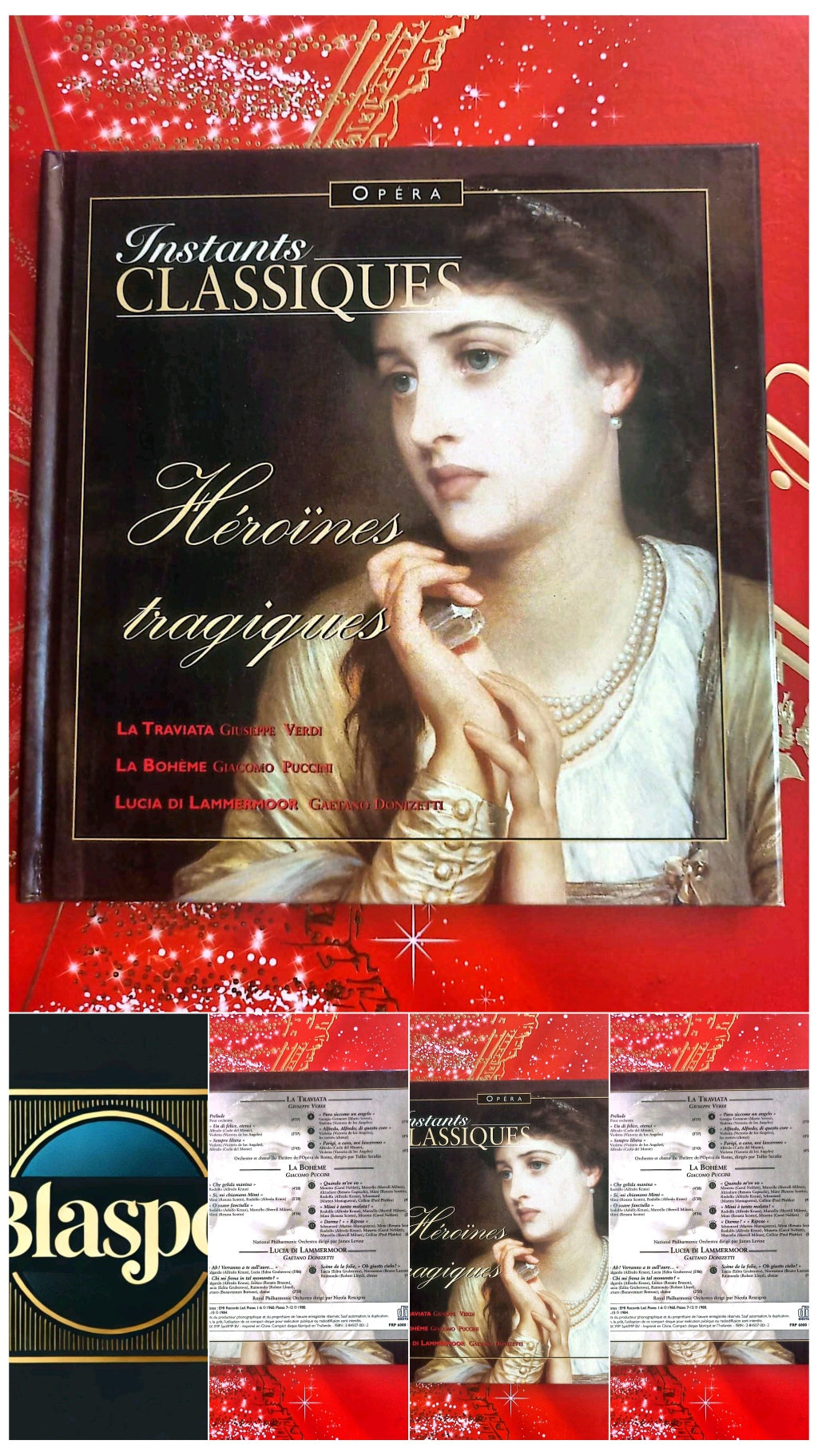 Instants Classiques – Opéra – Héroïnes tragiques – Livre + CD Audio inclus – Opéra classique cd livre