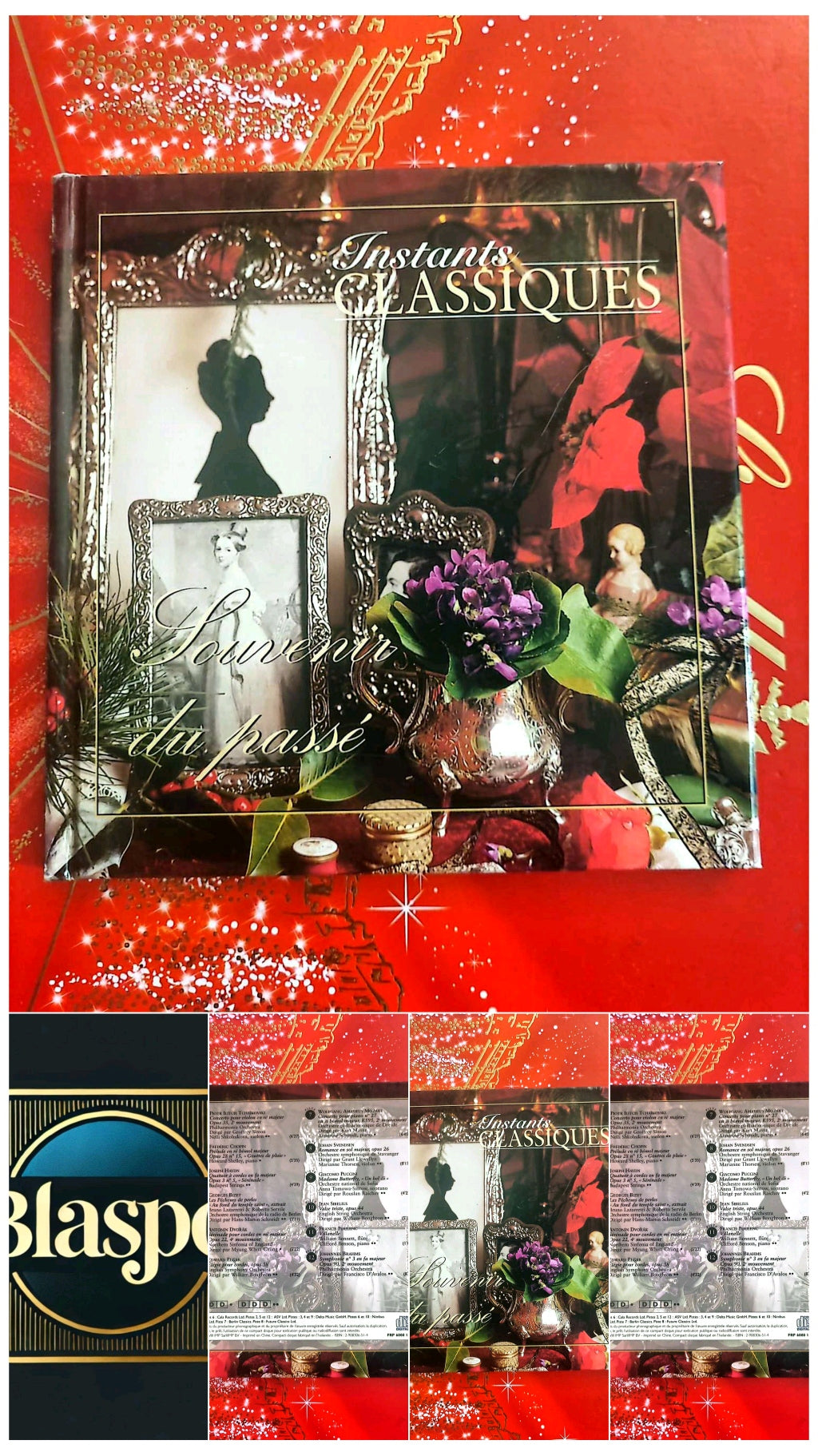 Instants Classiques – Souvenirs du passé – Livre + CD Audio inclus – Musique classique cd livre