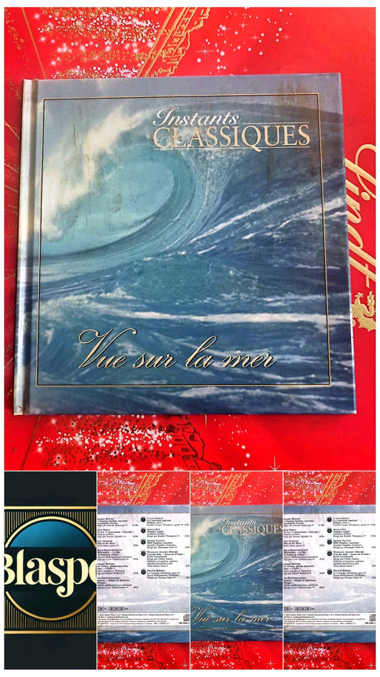 Instants Classiques – Vue sur la mer – Livre + CD Audio inclus – Musique classique cd livre