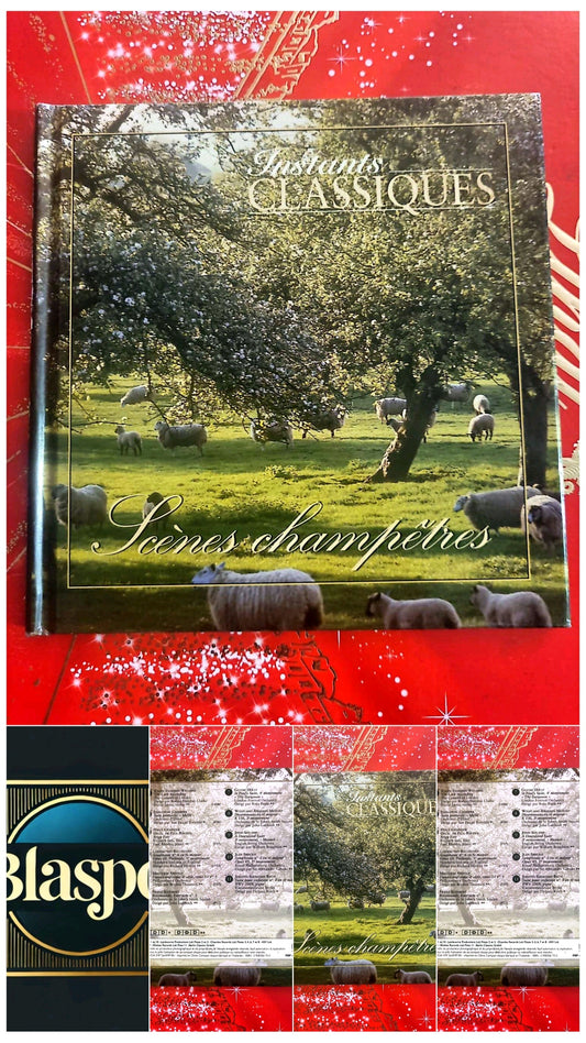 Instants Classiques – Scènes champêtres – Livre + CD Audio inclus – Musique classique pastorale cd livre