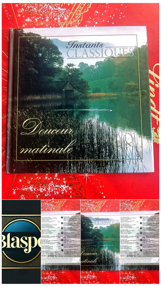 Instants Classiques – Douceur matinale – Livre + CD Audio inclus – Musique classique douce cd livre