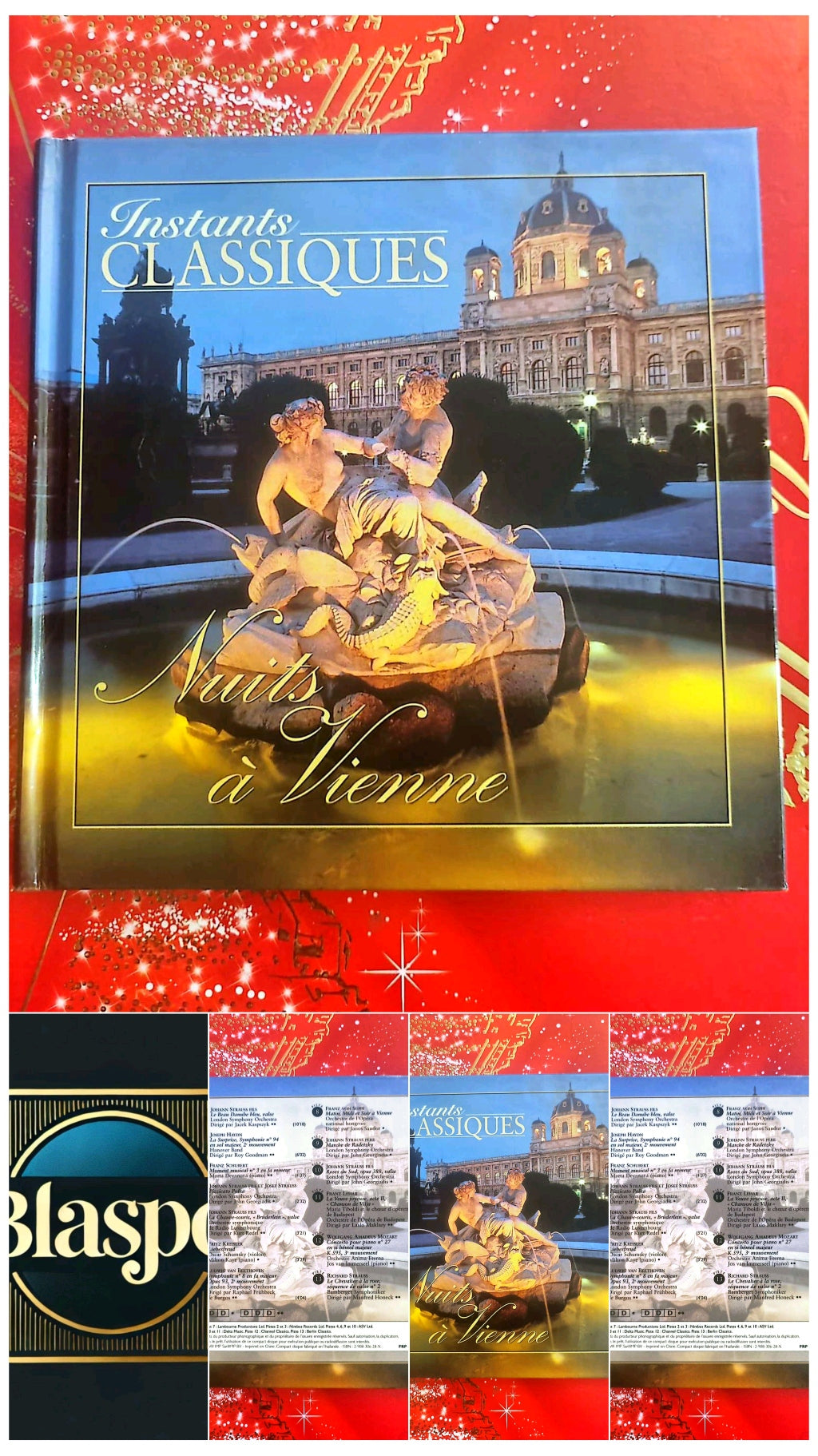Instants Classiques – Nuits à Vienne – Livre + CD Audio inclus – Musique classique viennoise cd livre