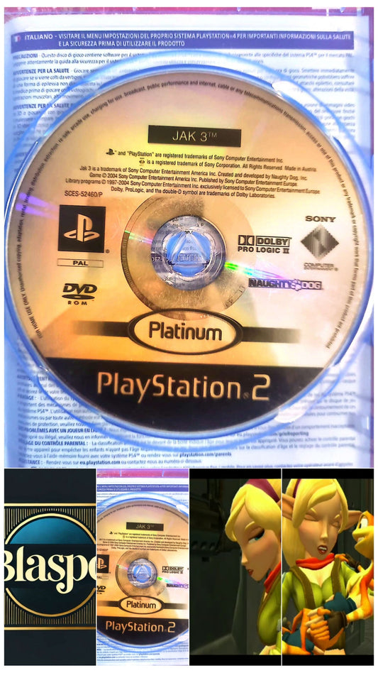 Jak 3 – PS2 – CD seul sans boîtier – Action Plateforme jeu ps2