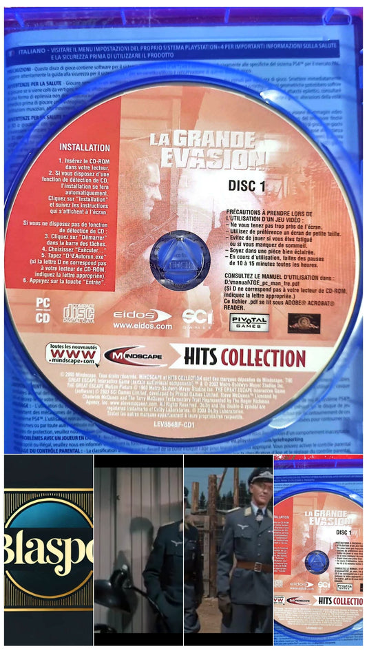 La Grande Évasion – PC – CD seul sans boîtier – Jeu d’action jeu pc