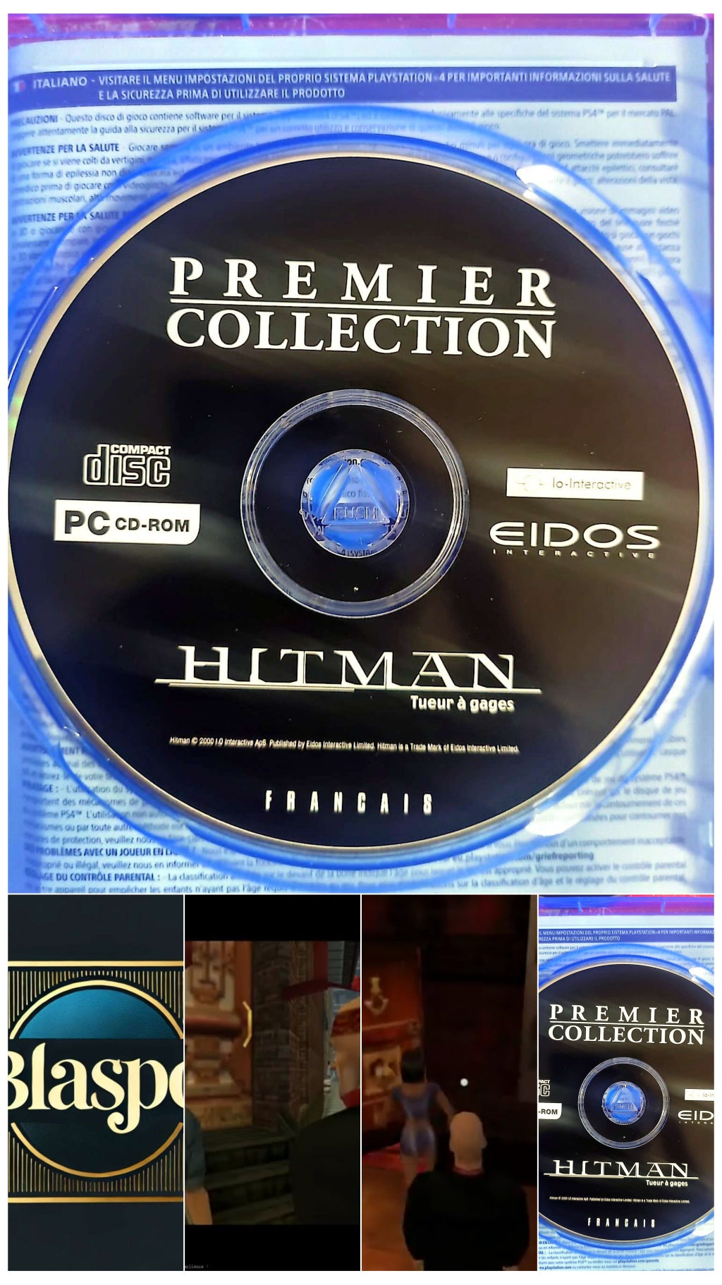 Hitman Tueur à gages – PC – CD seul sans boîtier – Action Infiltration jeu pc