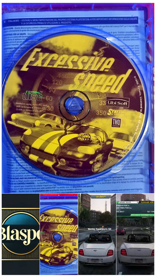 Excessive Speed – PC – CD seul sans boîtier – Course automobile jeu pc