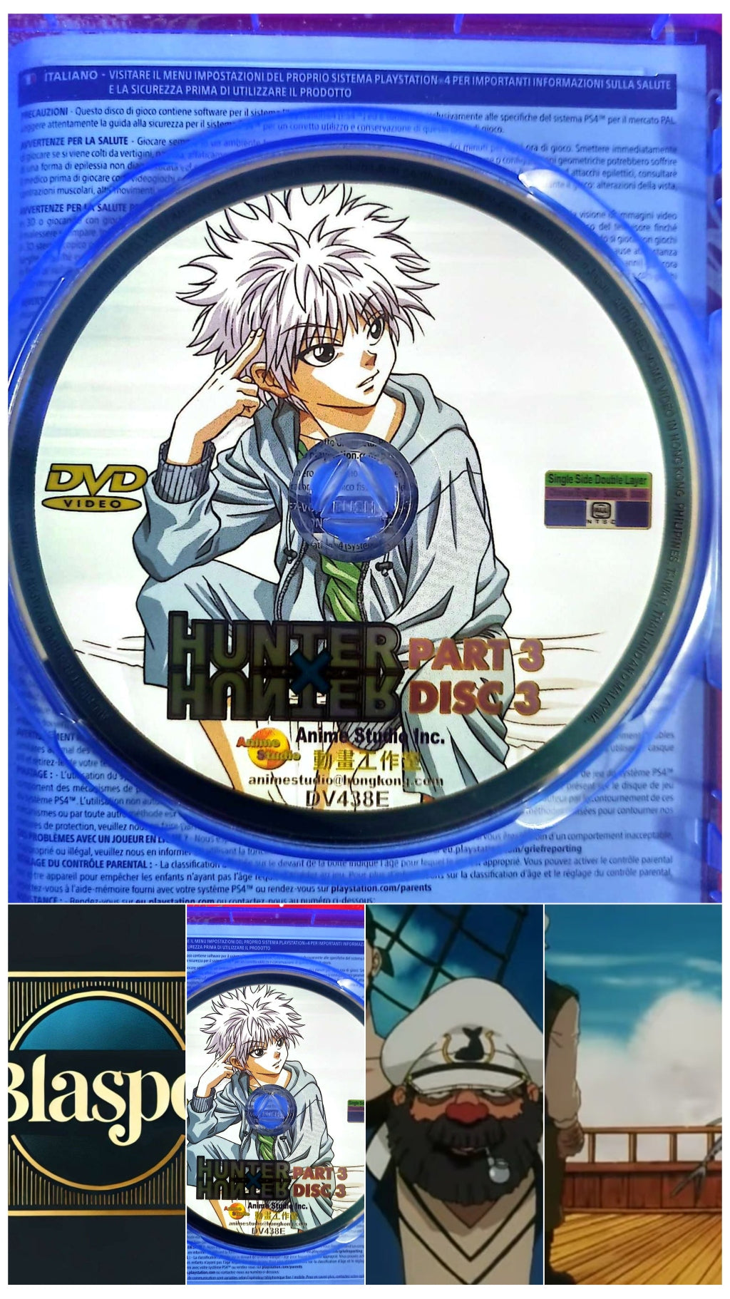 Hunter x Hunter – Part 3 Disc 3 – DVD – CD seul sans boîtier – Animation dvd