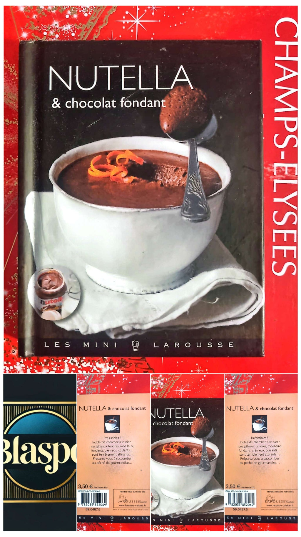 Nutella & Chocolat Fondant – Mini Livre Cuisine – Recettes – Larousse livre de cuisine