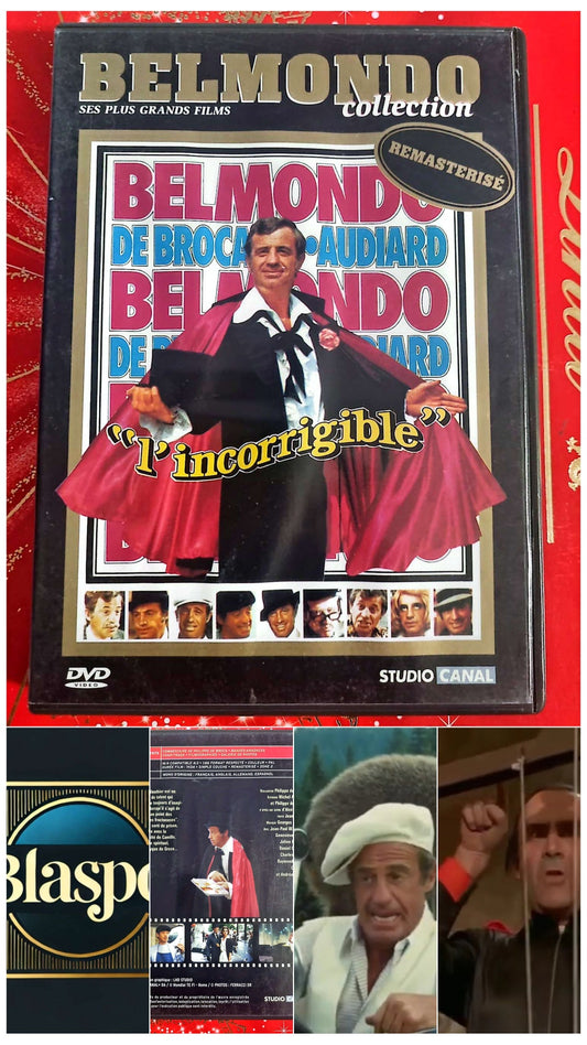 L’Incorrigible – DVD Remasterisé – Jean-Paul Belmondo – Belmondo Collection dvd