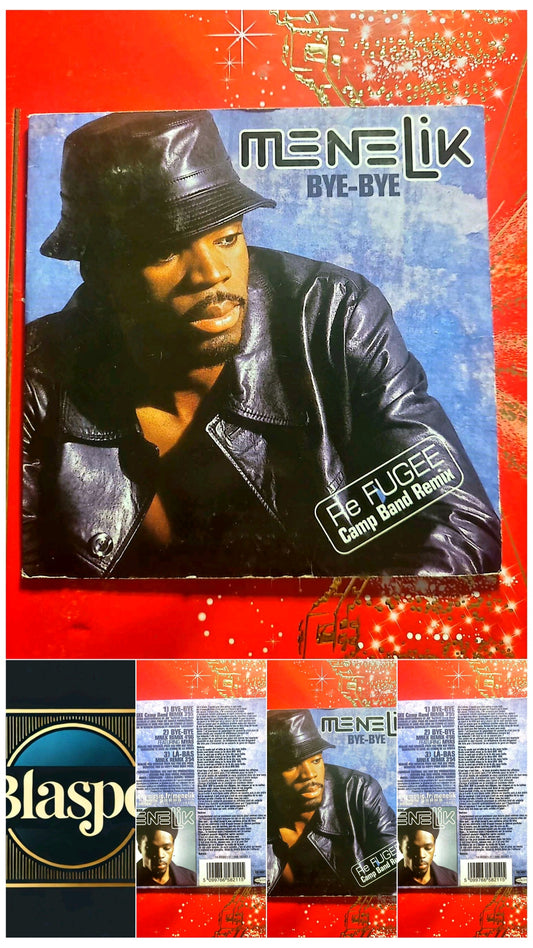 Menelik – Bye-Bye (Re Fugée Camp Band Remix) CD Single Rap Français cd single